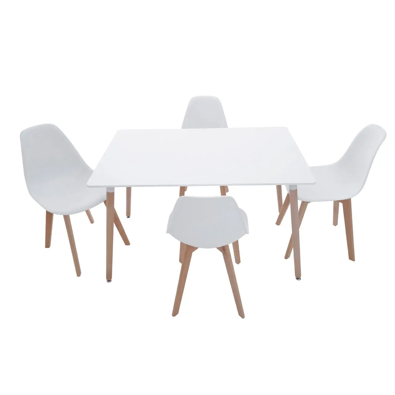 Varberg Dining Set With 5Pc - Living In Kin