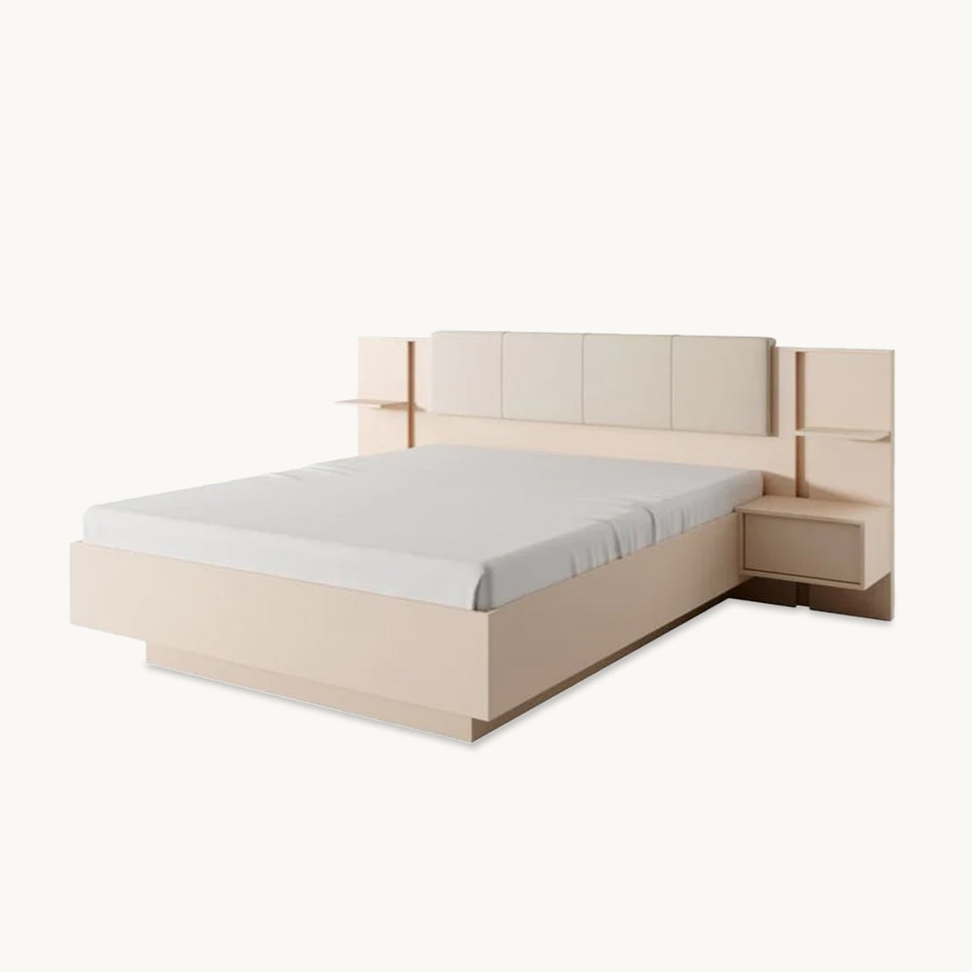 Dast Ottoman Bed With Bedside Cabinets [EU King] - Living In Kin