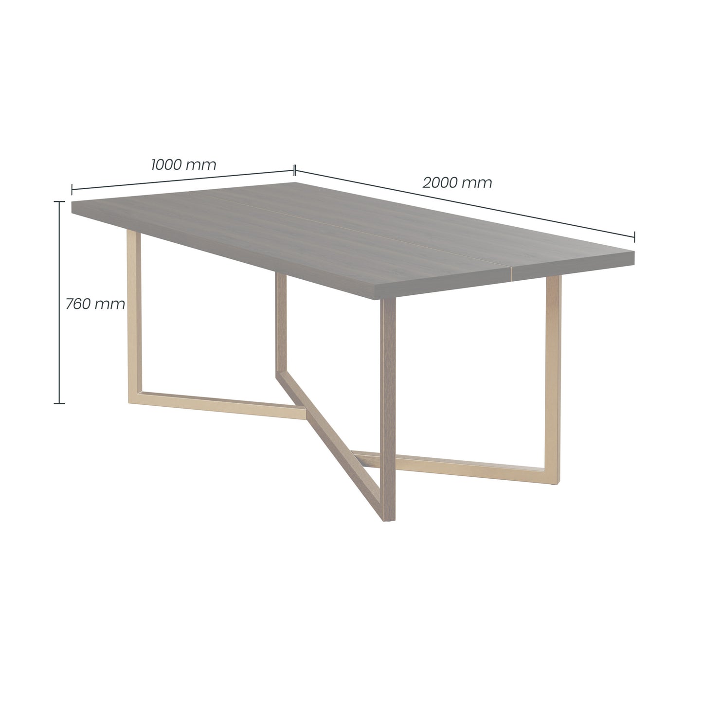 San Andreas Dining Table - Living In Kin