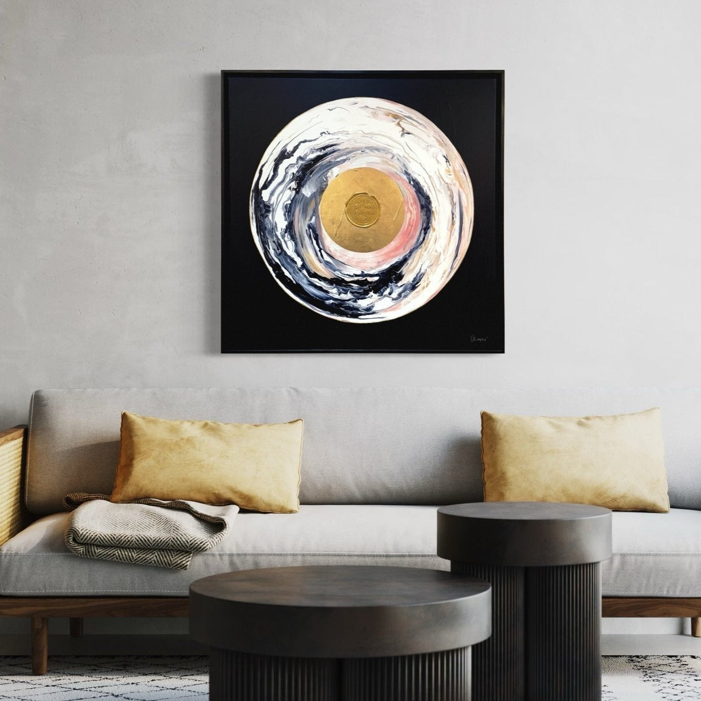 Original Abstract Art - Sublime Love - Living In Kin