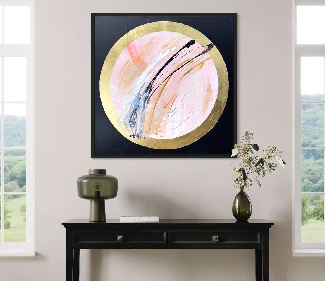 Original Abstract Painting - Desire - Living In Kin