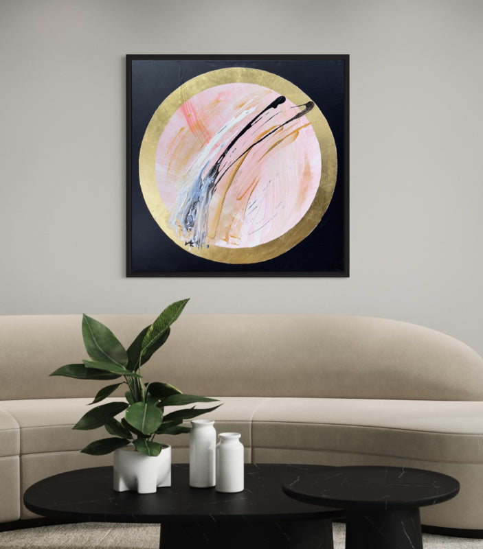 Original Abstract Painting - Desire - Living In Kin