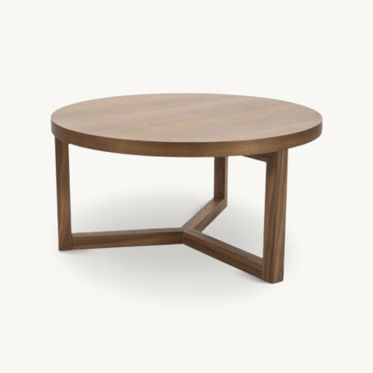 modern simple circular coffee table